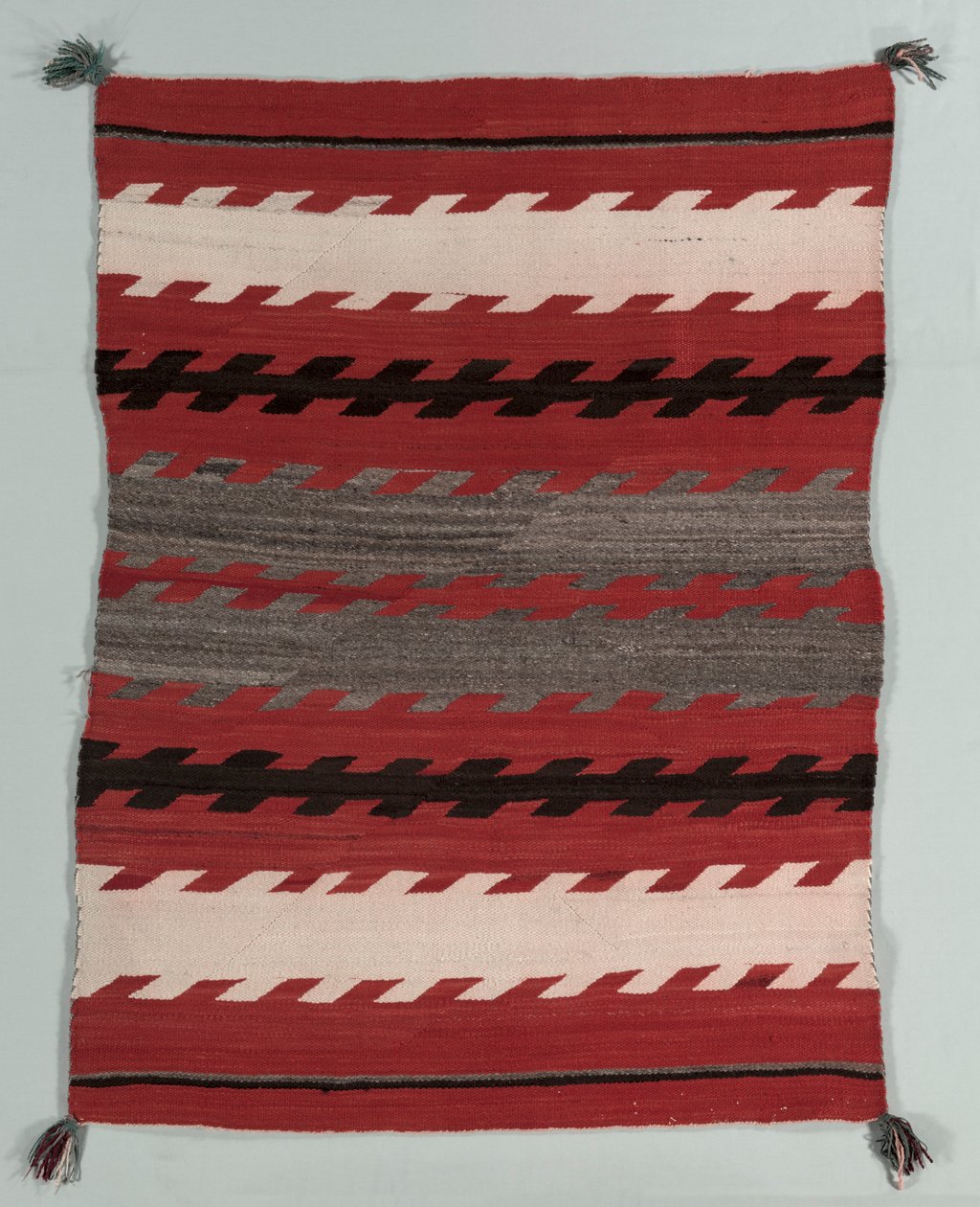Tapete com faixas, c. 1890-1900. de Unbekannt
