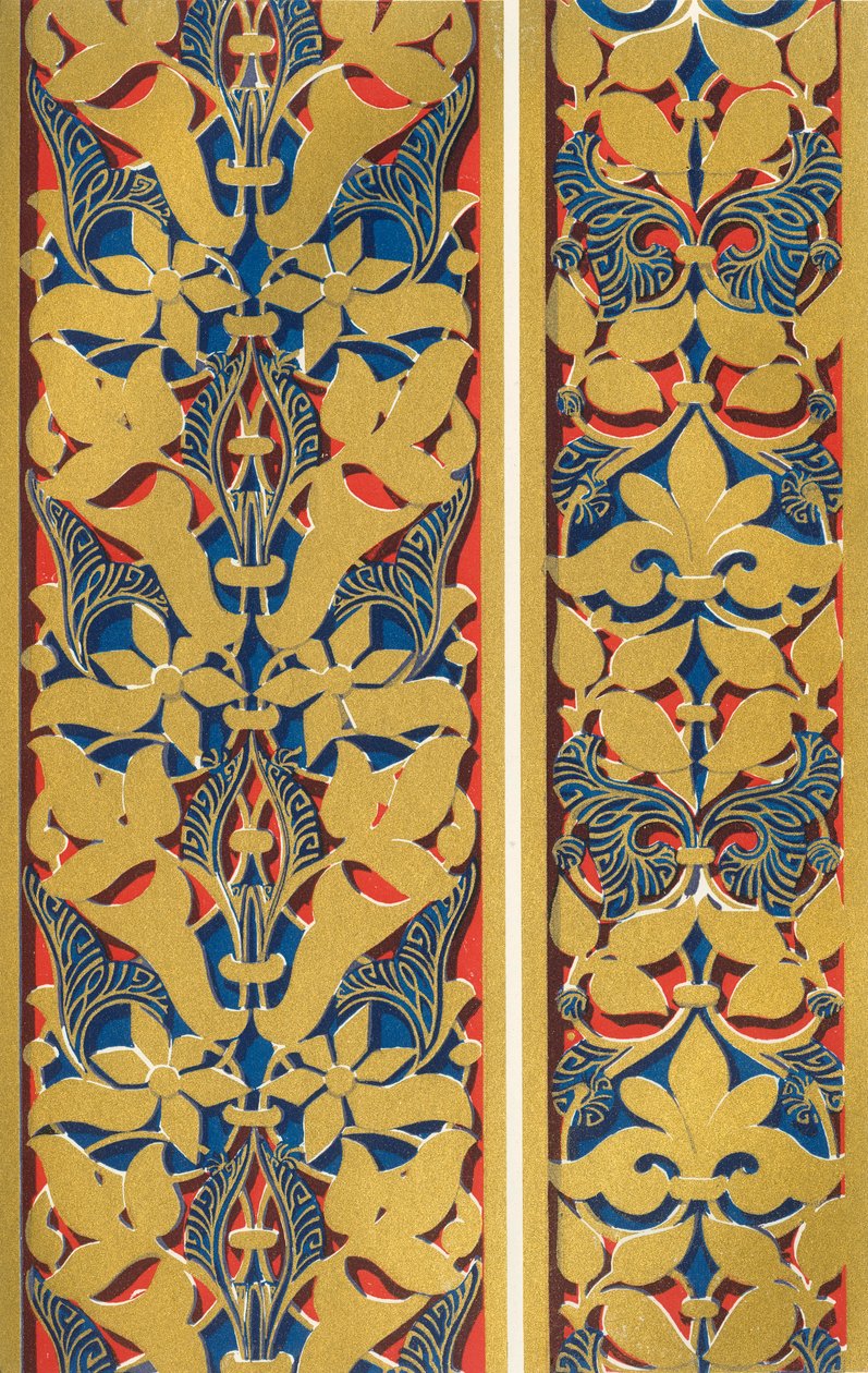 Bandas, lado dos arcos, Tribunal dos Leões, 1907. de Unbekannt