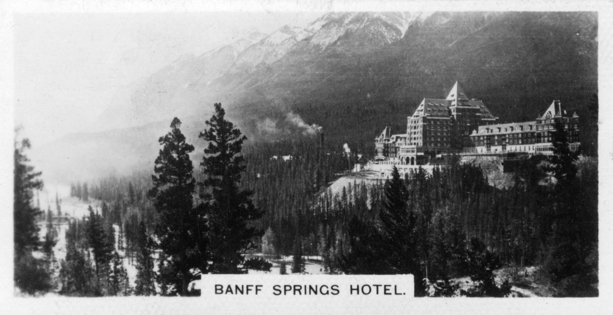 Banff Springs Hotel, Alberta, Canadá, c1920s de Unbekannt