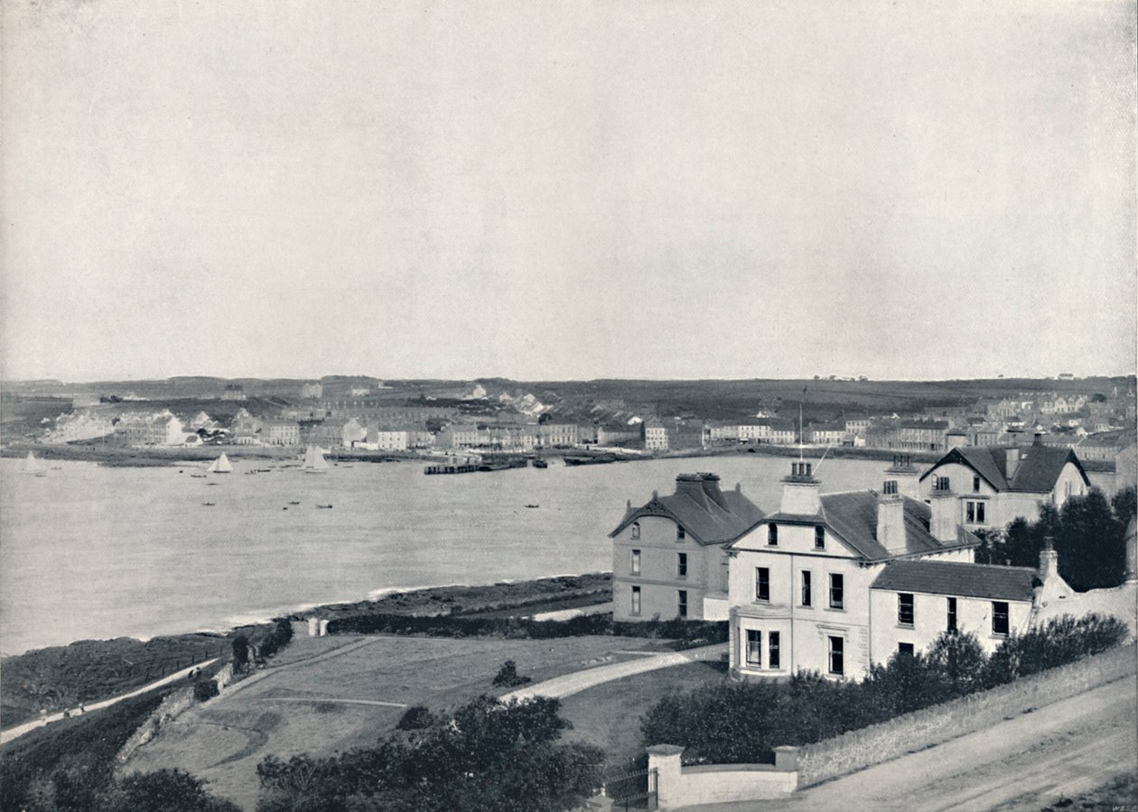 Bangor - a cidade e a baía, de Mornington Park, Princeton, 1895 de Unbekannt
