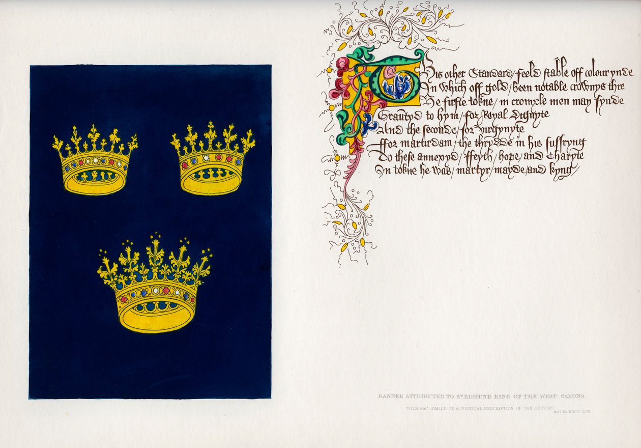 Faixa e poema, século c15th, 1840 de Unbekannt