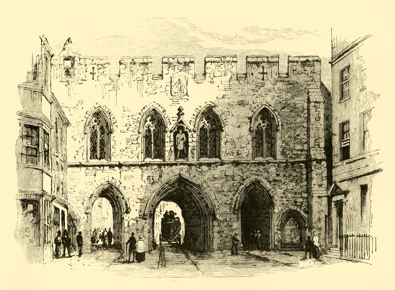 Bar Gate, lado sul, 1898. de Unbekannt