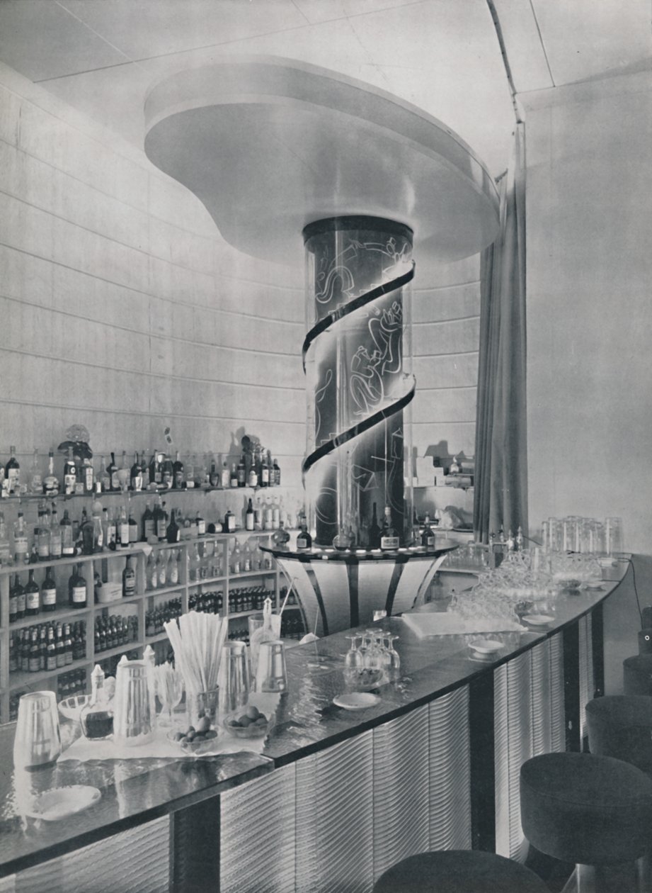 Bar para um restaurante Garden Club, 1942. de Unbekannt