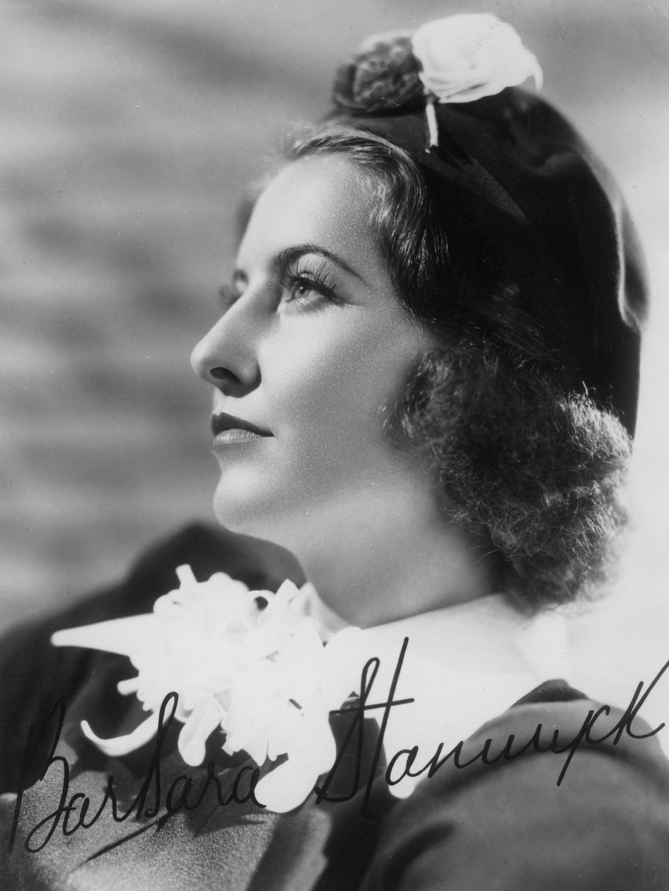 Barbara Stanwyck 1907-1990, atriz americana, c1930s de Unbekannt