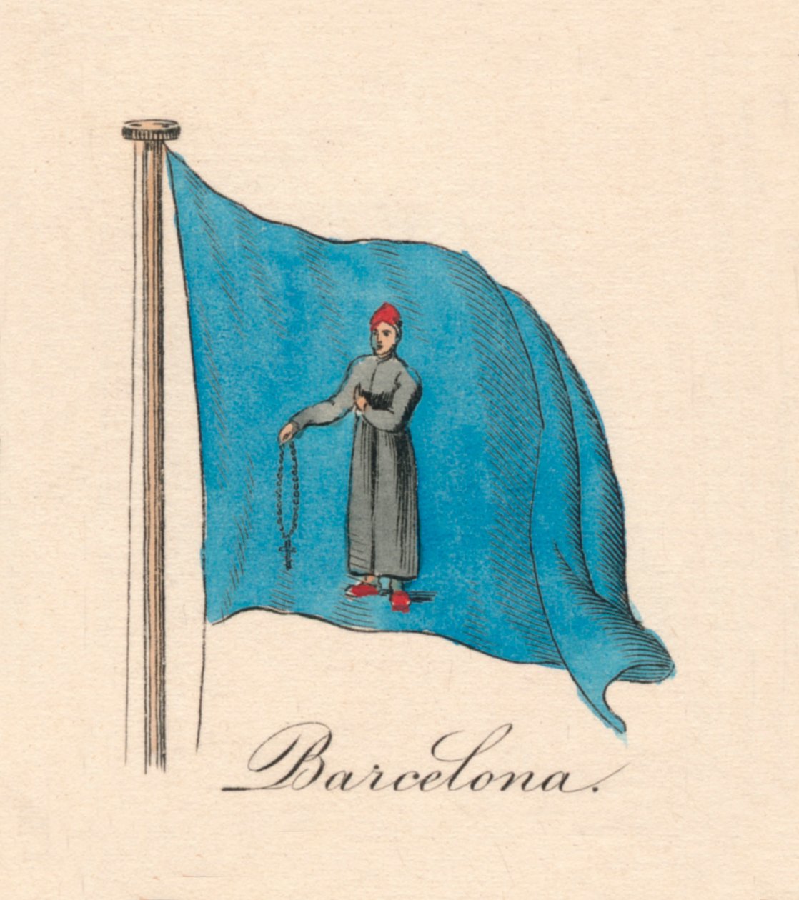 Barcelona, 1838 de Unbekannt
