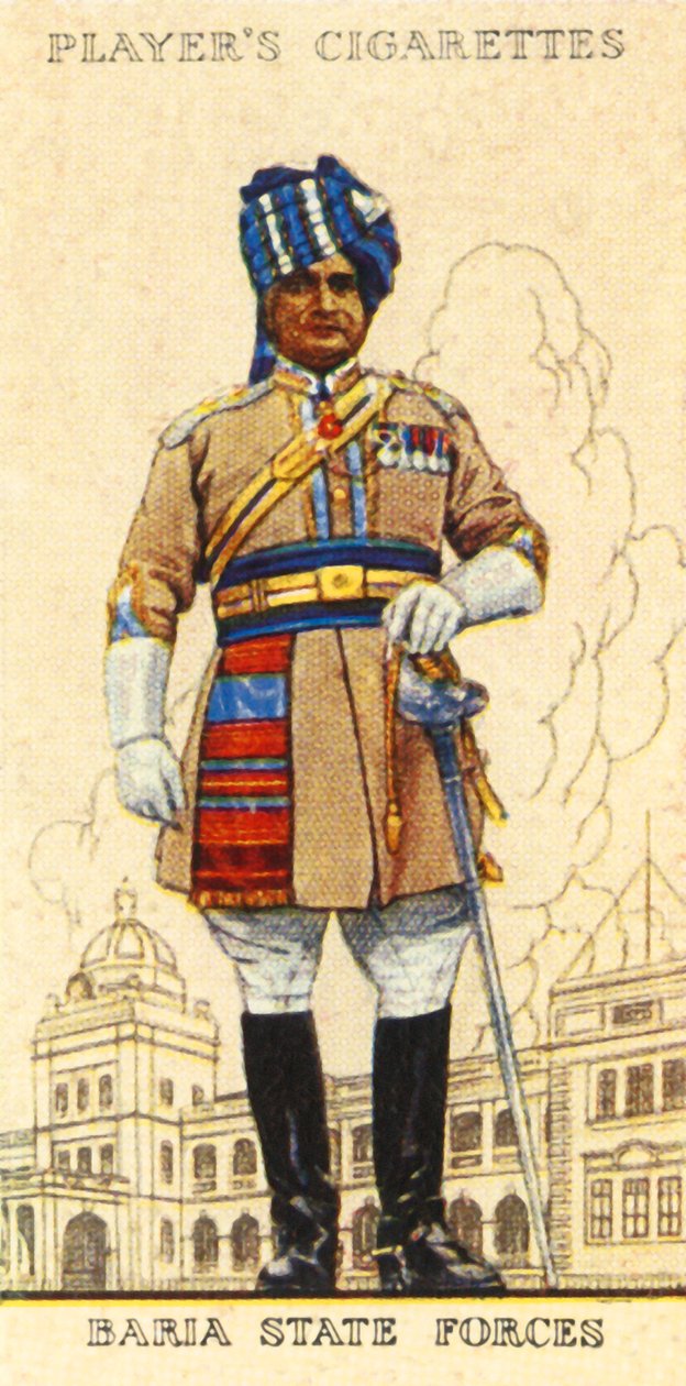 Forças estaduais de Baria, 1936. de Unbekannt