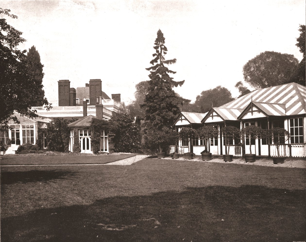 Elms do celeiro, Barnes, Surrey, 1894. de Unbekannt