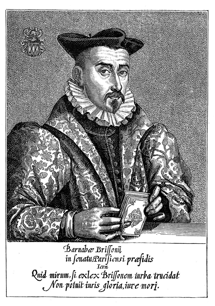 Barnabe Brisson, filólogo e jurista francês do século XVI de Unbekannt