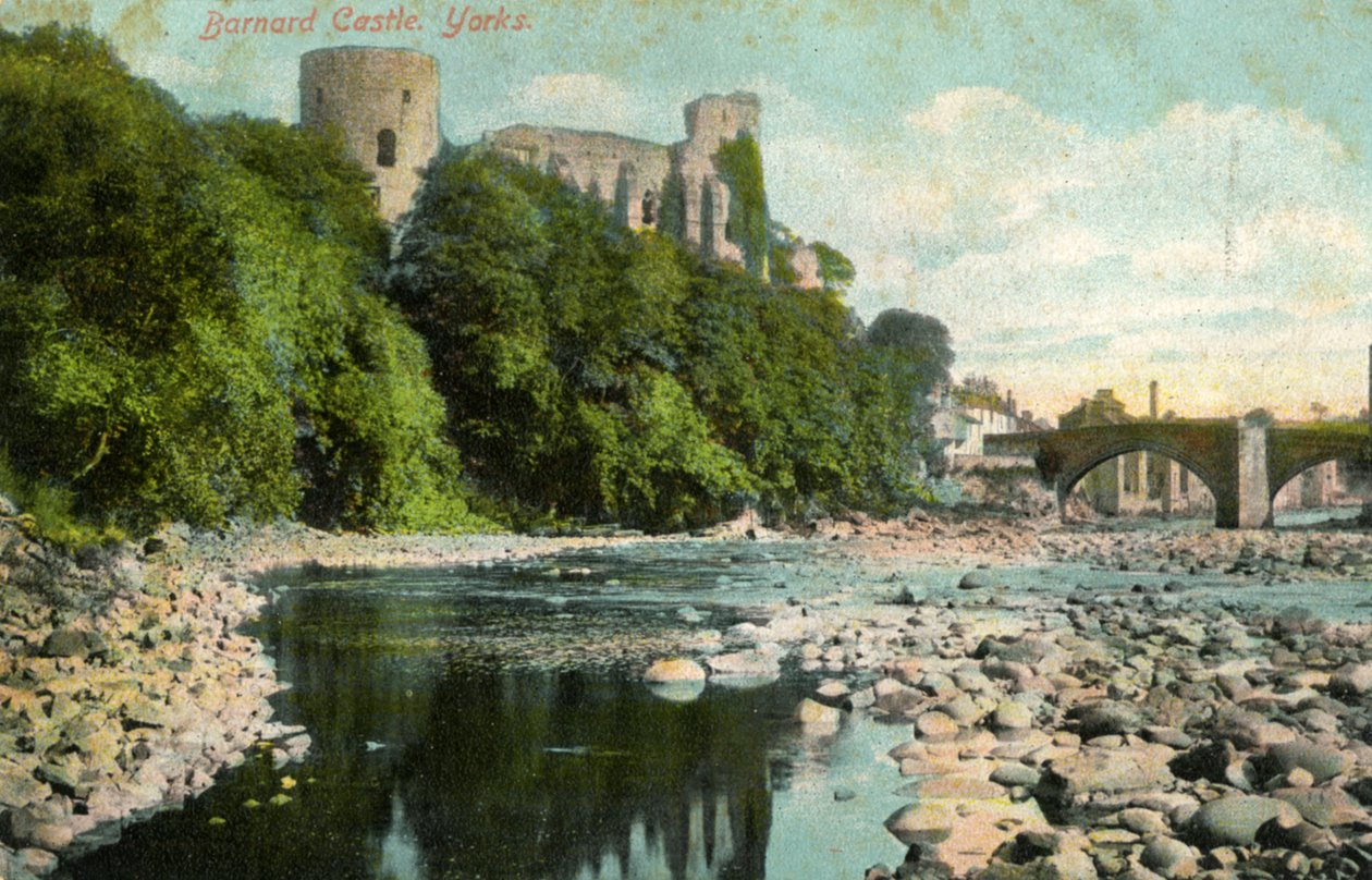 Castelo Barnard, Durham, c1905 de Unbekannt
