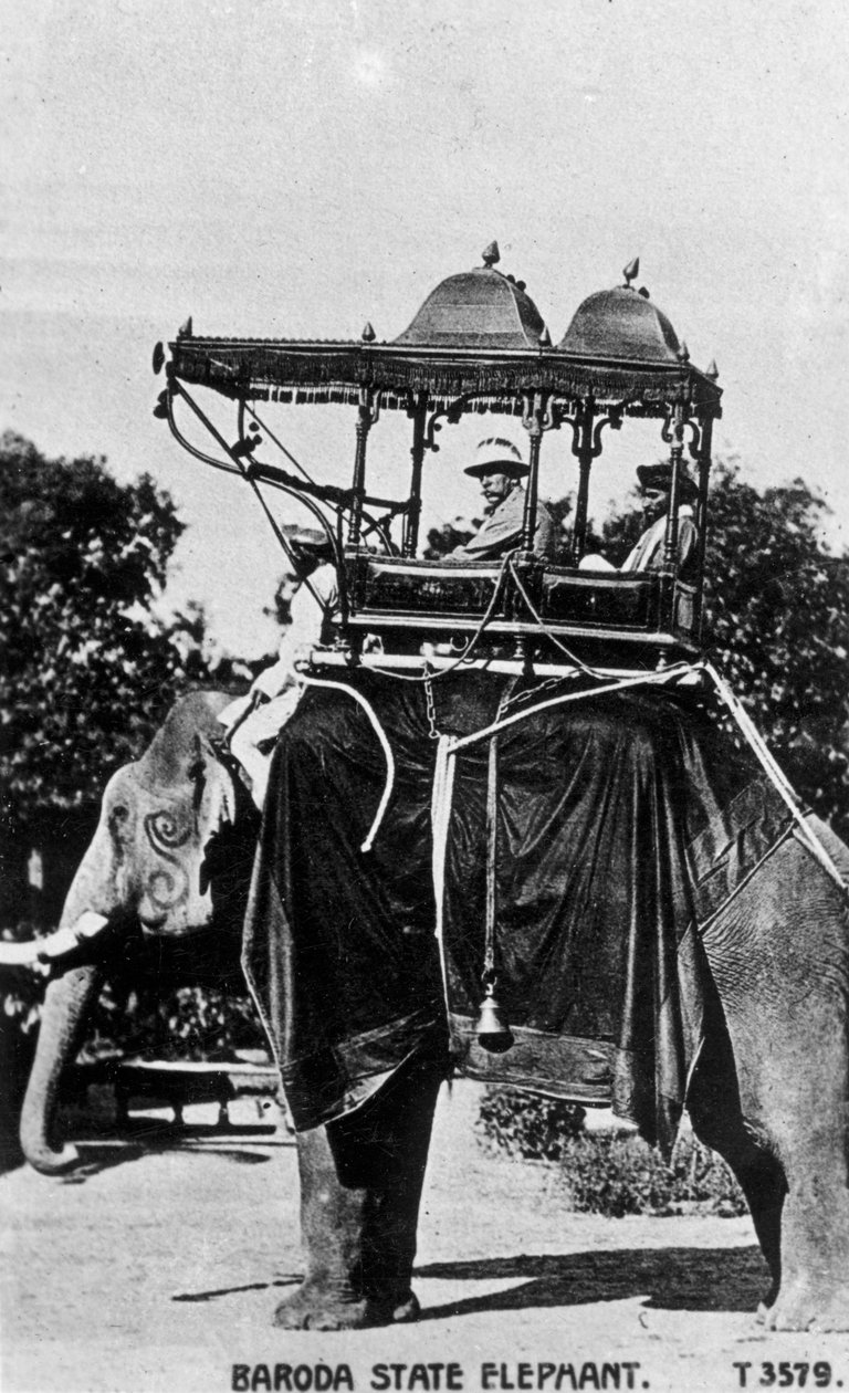 Elefante do estado de Baroda, Índia, século 20 de Unbekannt