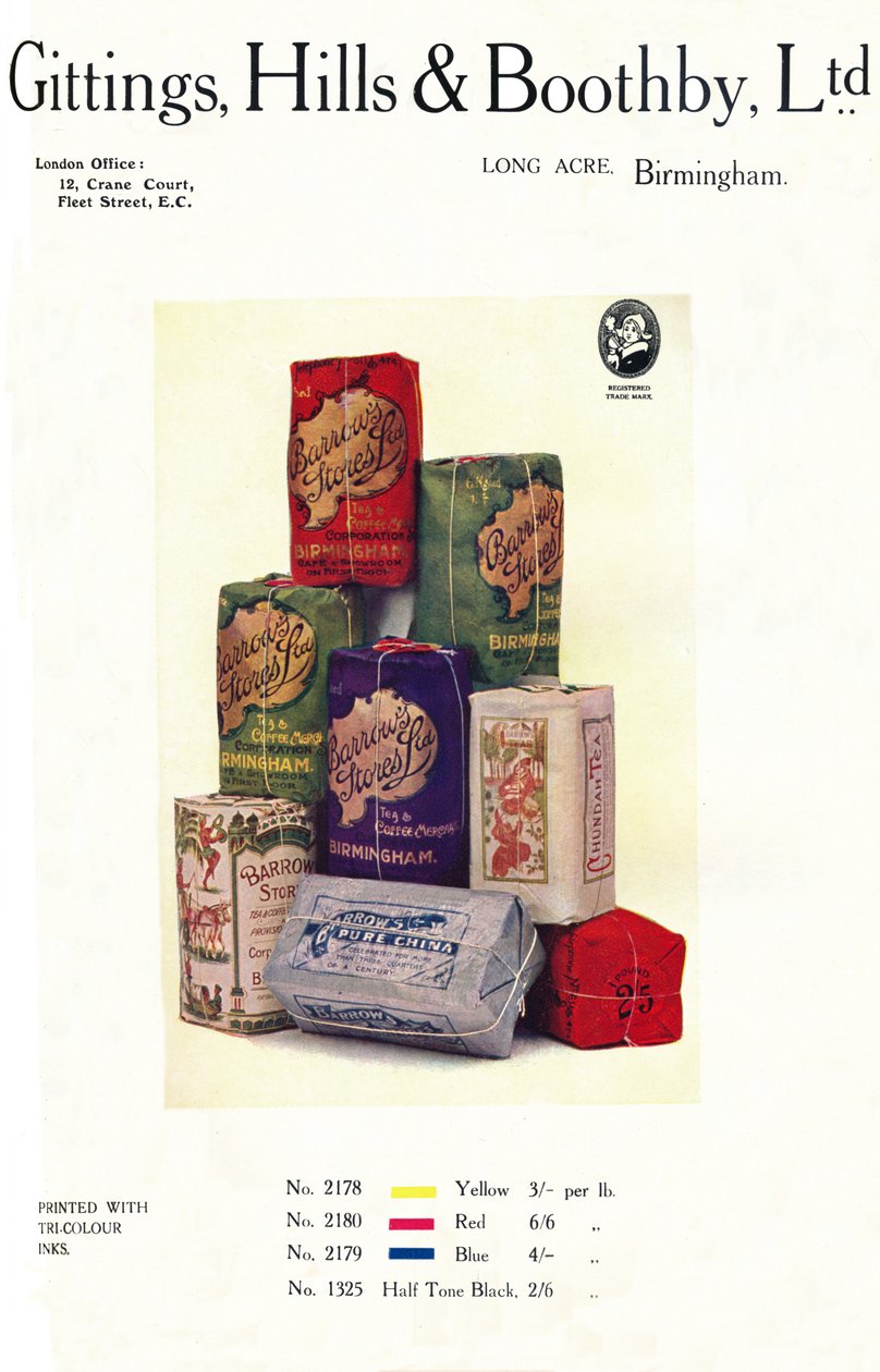 Anúncio Barrows Stores Ltd., 1910 de Unbekannt