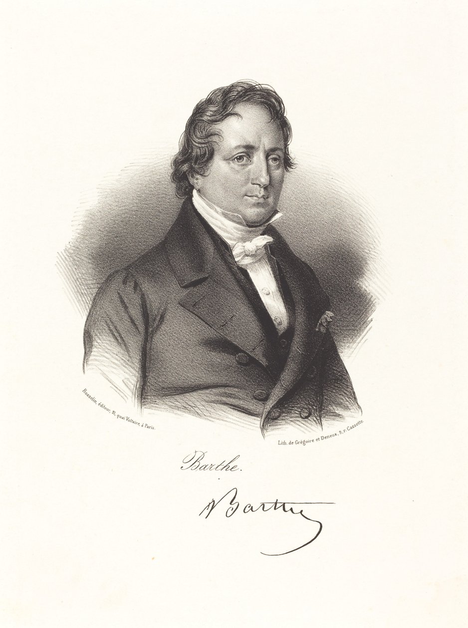 Barthe. de Unbekannt