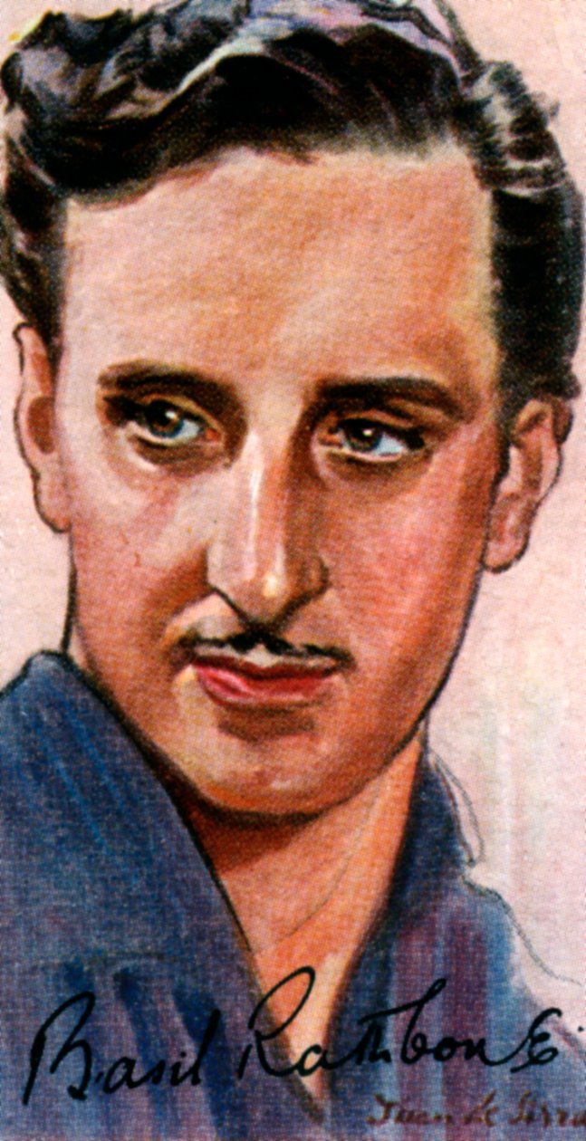 Basil Rathbone, 1892-1967, ator inglês, século XX de Unbekannt