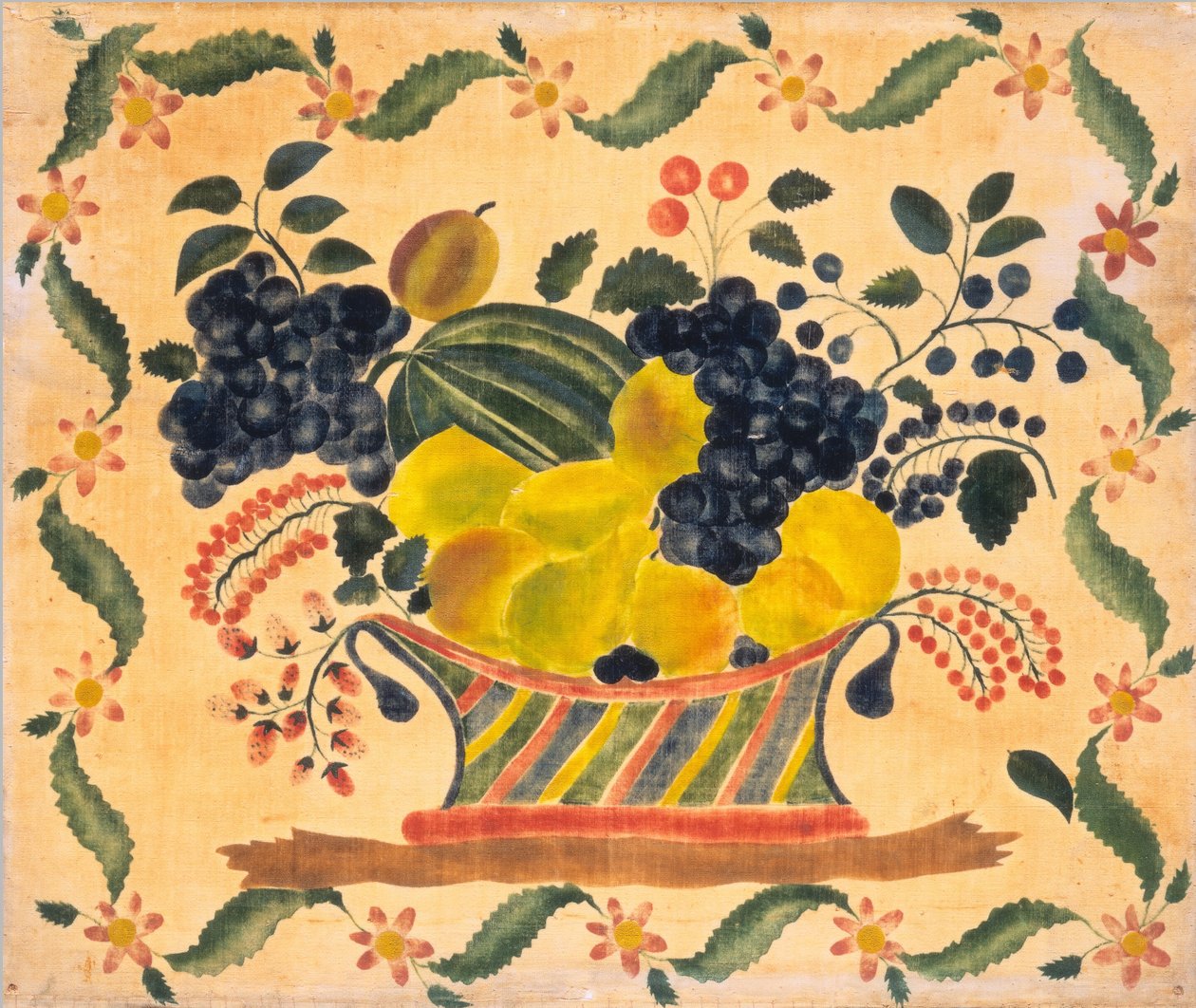 Cesta de Frutas, c. 1830. de Unbekannt