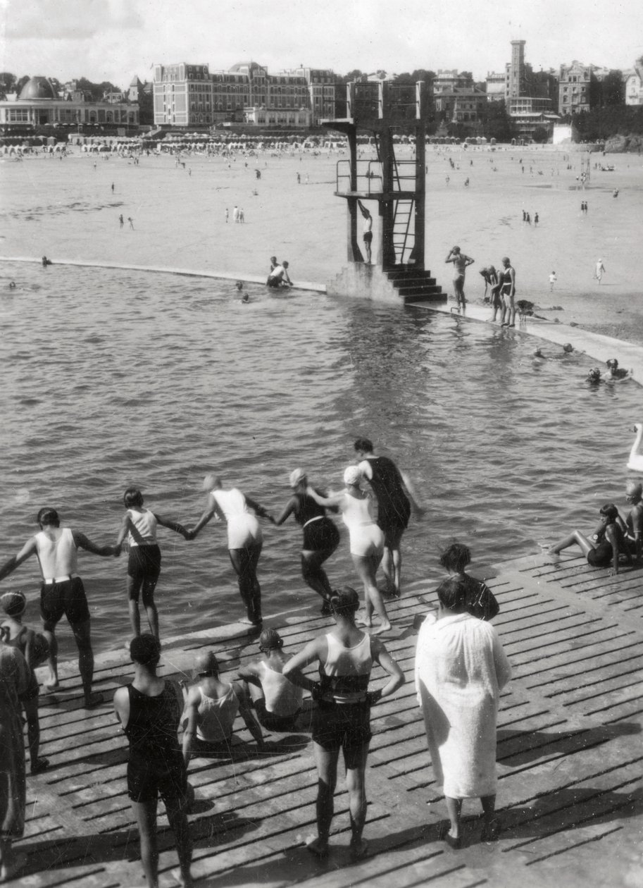 Piscina, Dinard, Bretanha, França, século XX de Unbekannt