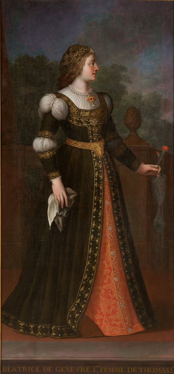 Béatrix de Genebra, esposa de Thomas I de Savoy de Unbekannt