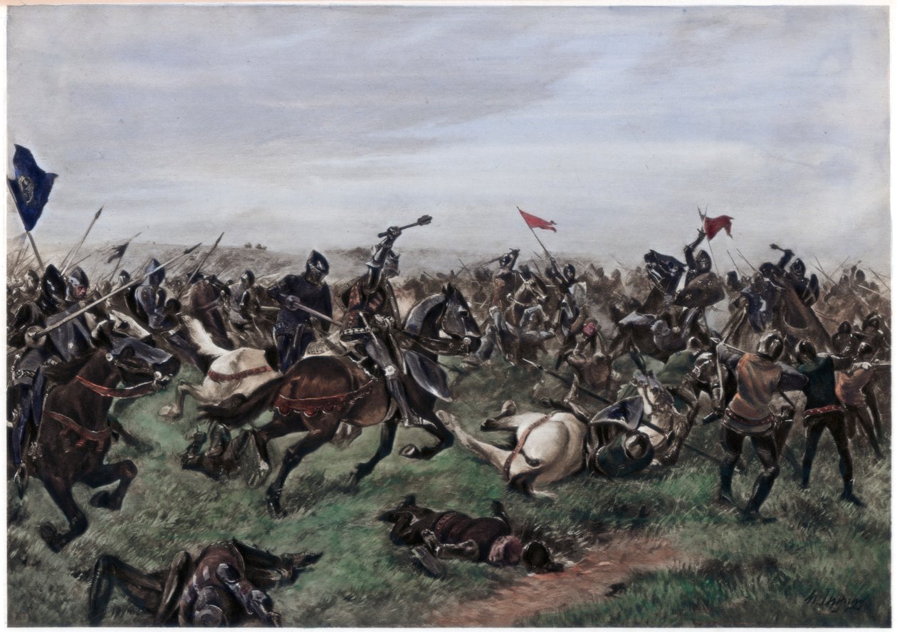 Batalha de Agincourt, 25 de outubro de 1415 de Unbekannt