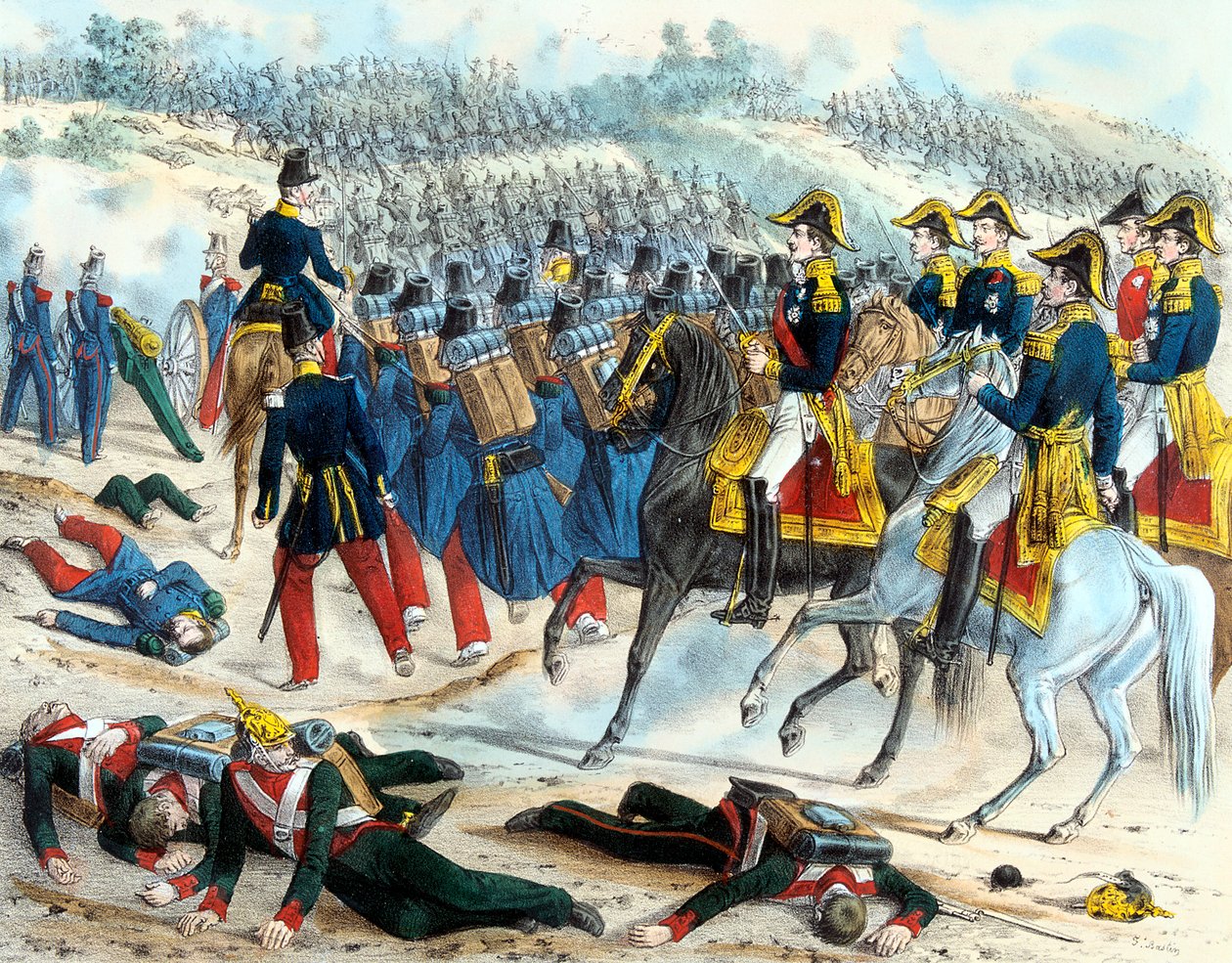 Batalha de Alma, guerra da Crimeia, 20 de setembro de 1854 c1860 de Unbekannt