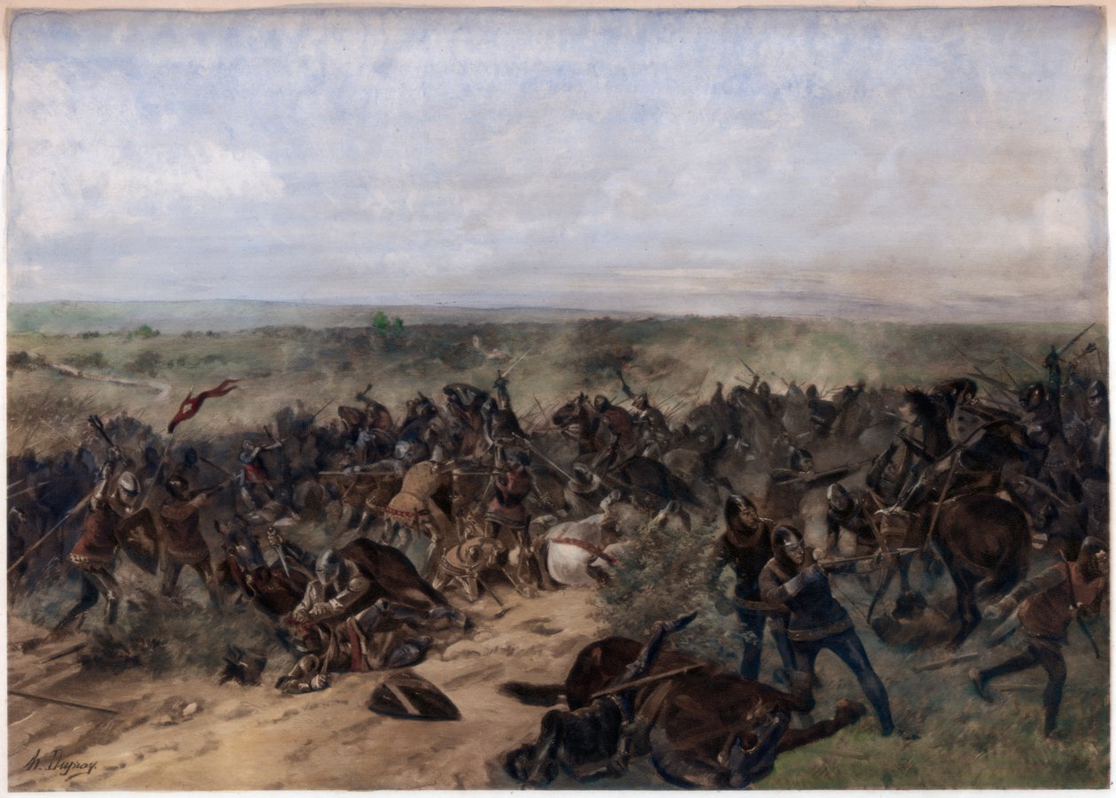 Batalha de Crécy, 26 de agosto de 1346 de Unbekannt