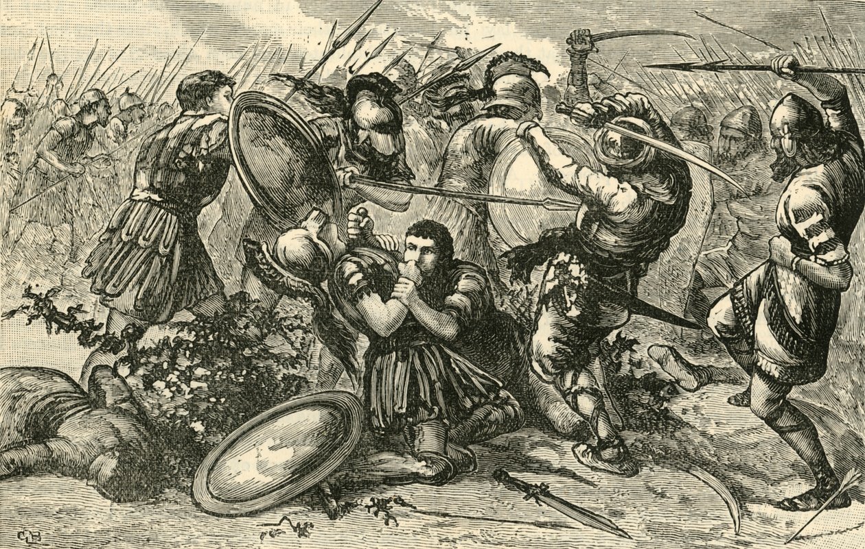 Batalha de Cunaxa, 1890. de Unbekannt