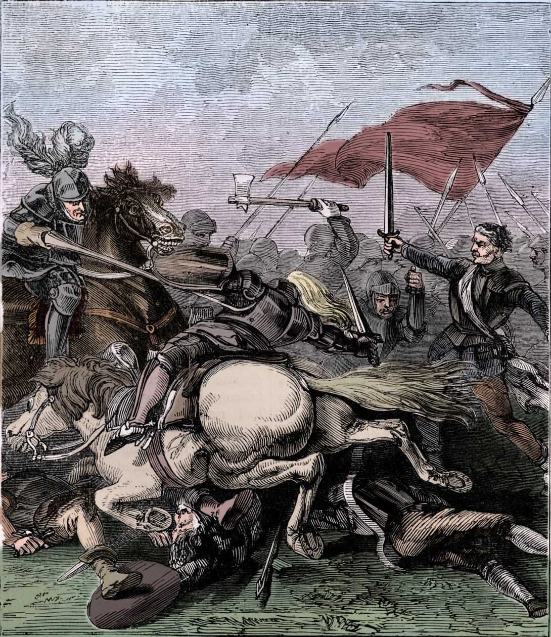 Batalha de Flodden, 1513, c1910 de Unbekannt