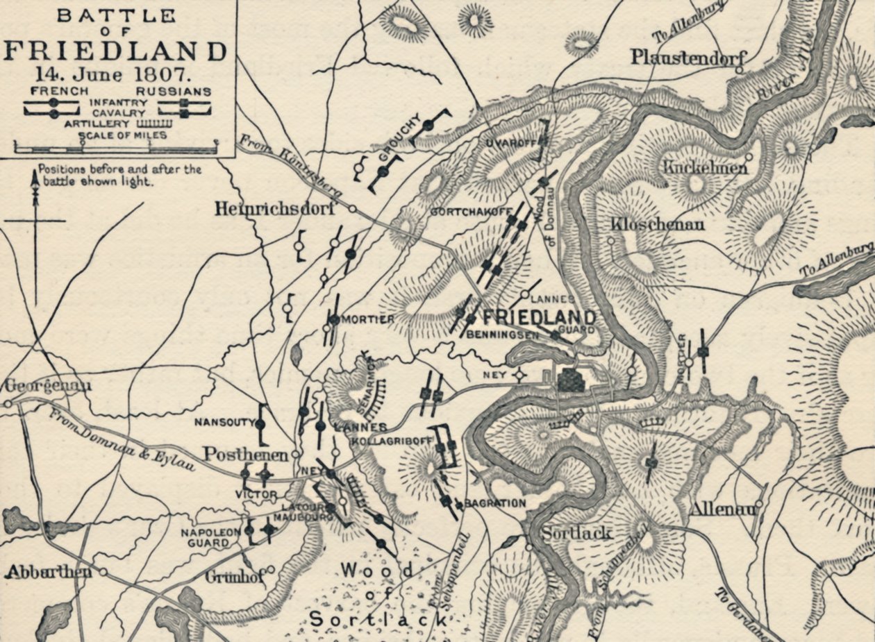 Batalha de Friedland, 14 de junho de 1807, 1896 de Unbekannt