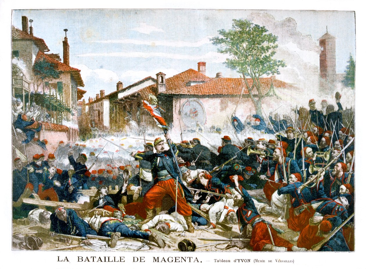 Batalha de Magenta, 1859, 1901 de Unbekannt