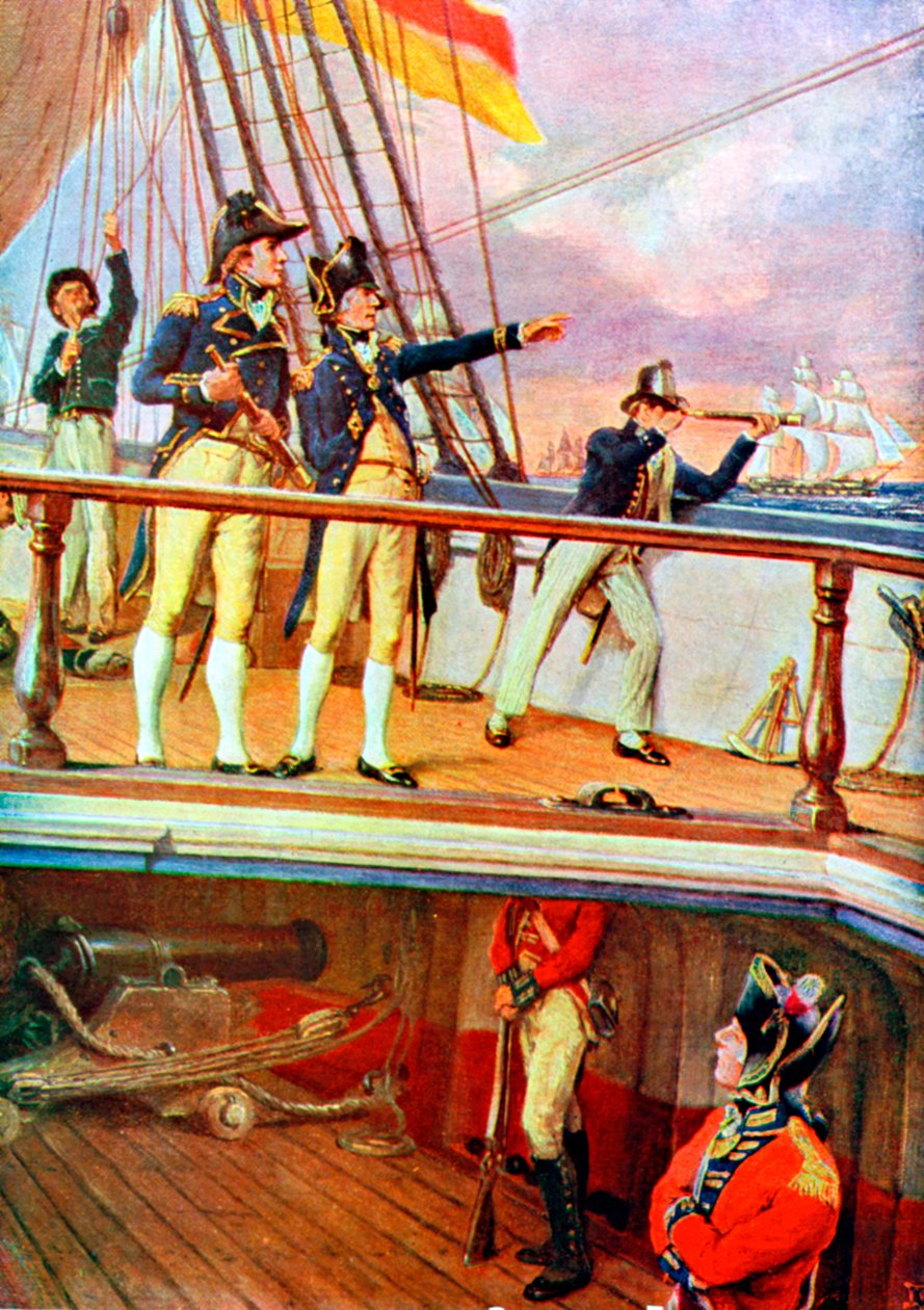 Batalha de Trafalgar, 21 de outubro de 1805 de Unbekannt