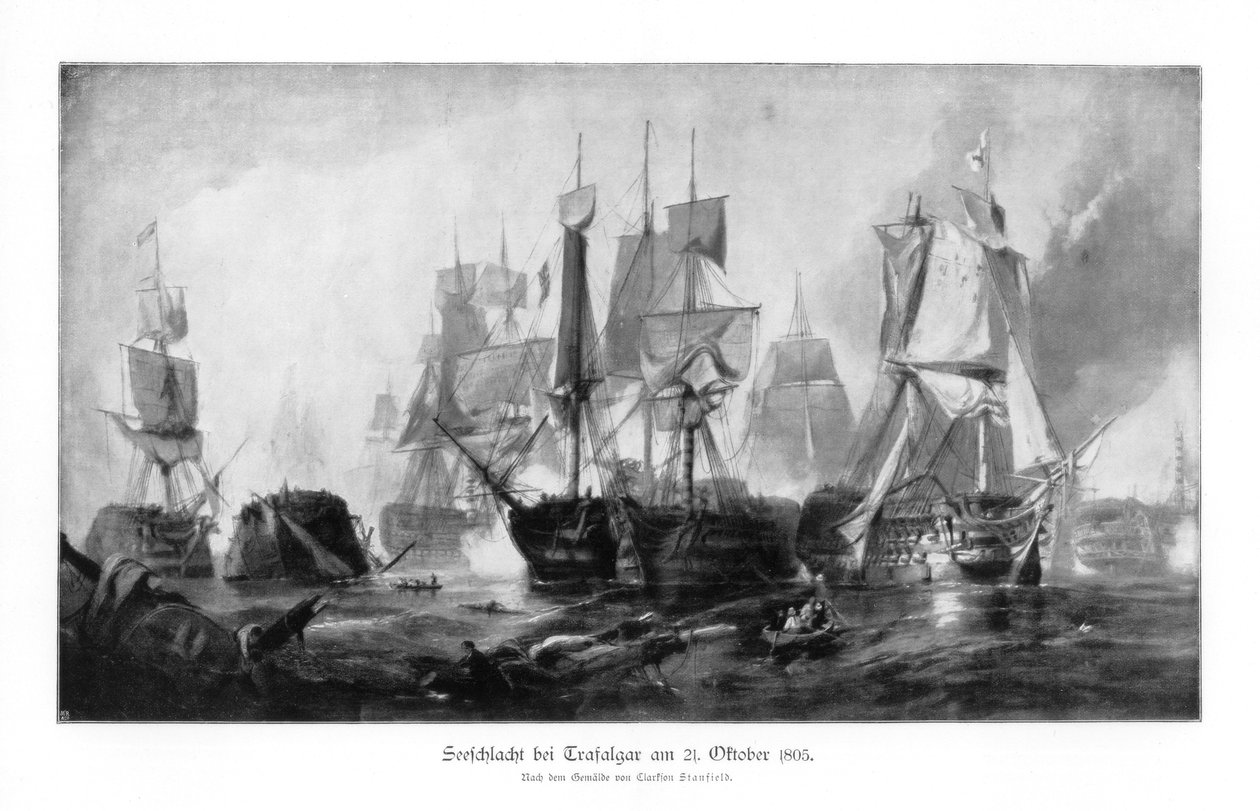 Batalha de Trafalgar, 21 de outubro de 1805 1900 de Unbekannt