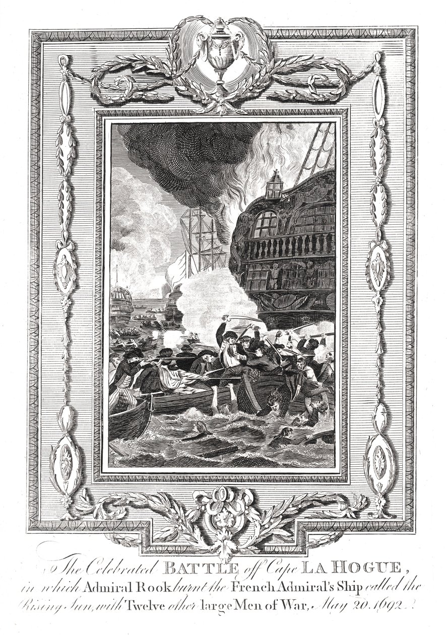 Batalha no Cabo LaHogue, 1692 de Unbekannt