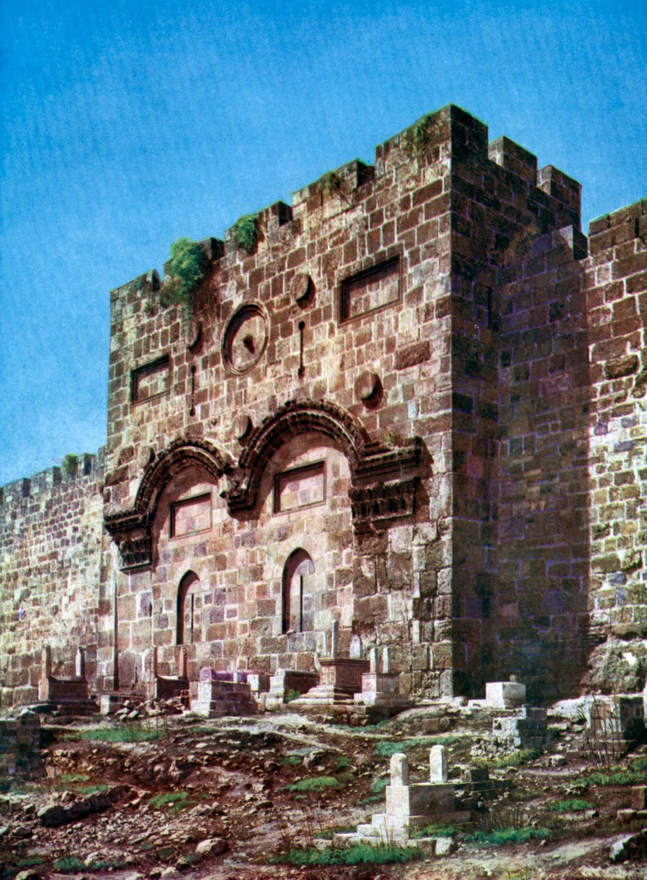 Ameias da colina do templo, Jerusalém, Israel, 1933-1934 de Unbekannt