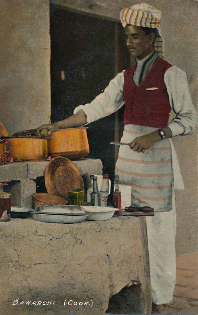 Bawarchi Cook, c1910. de Unbekannt