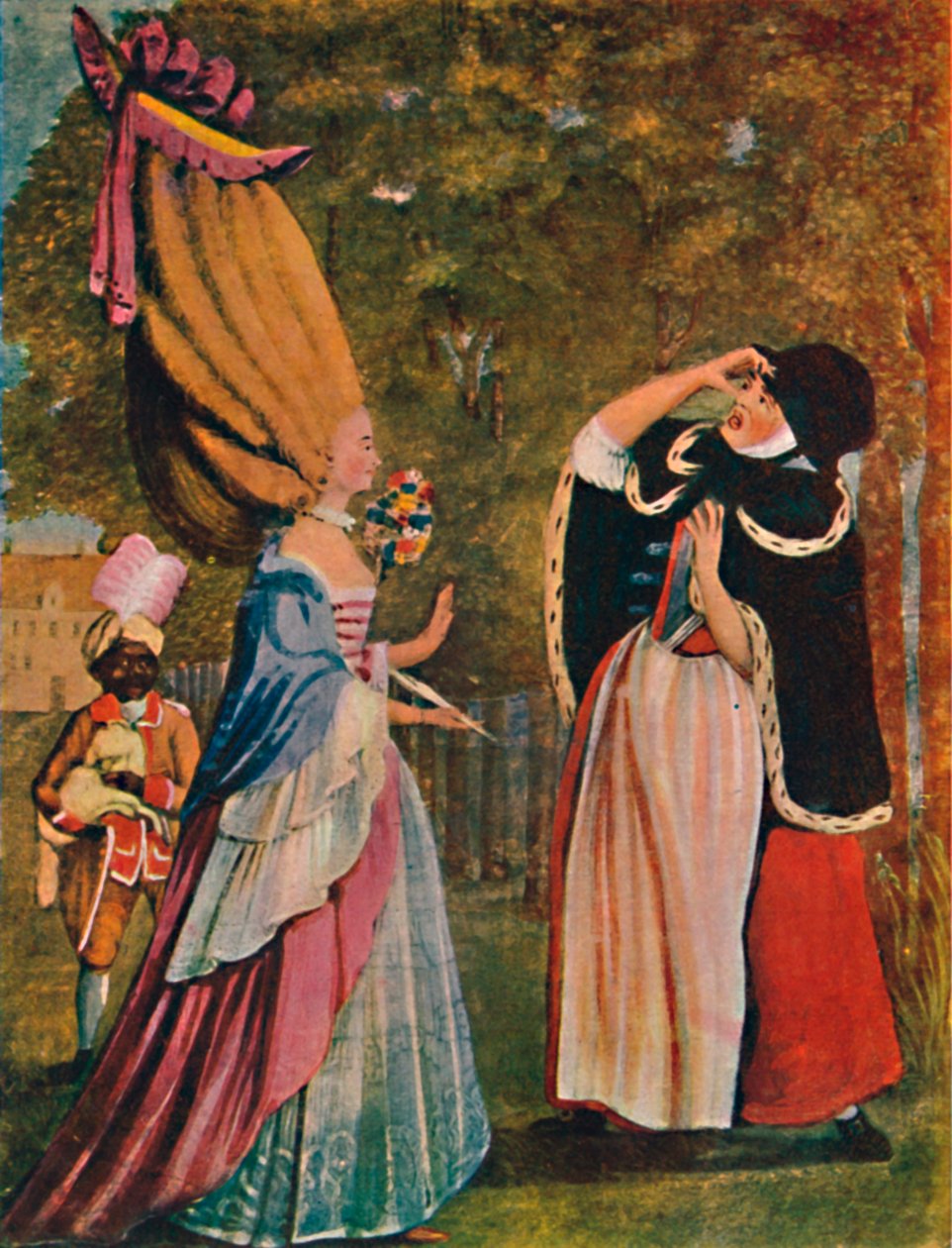 Não se surpreenda, querida mãe! É de fato sua filha Anne, século 18 1904 de Unbekannt