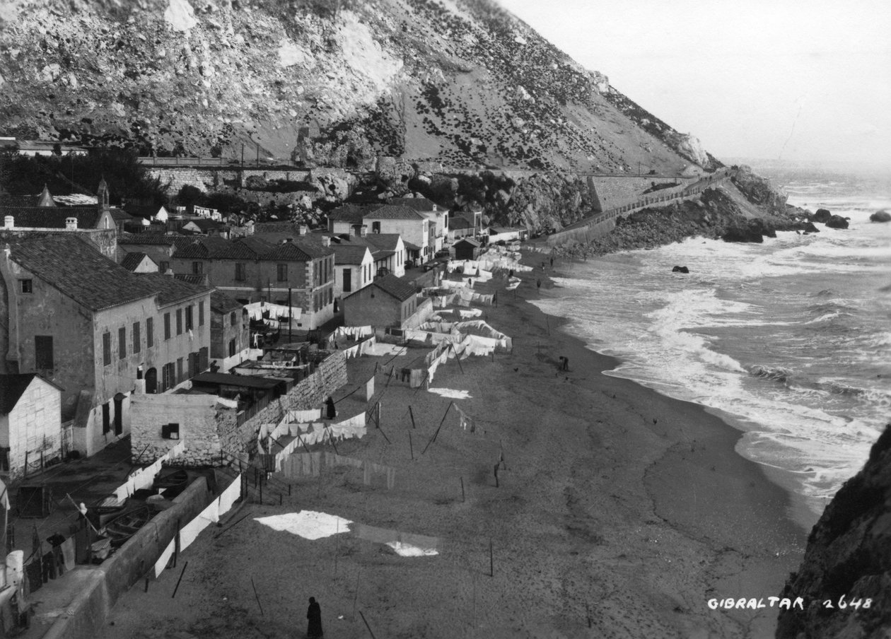 Praia, Gibraltar, c1920s-c1930s de Unbekannt