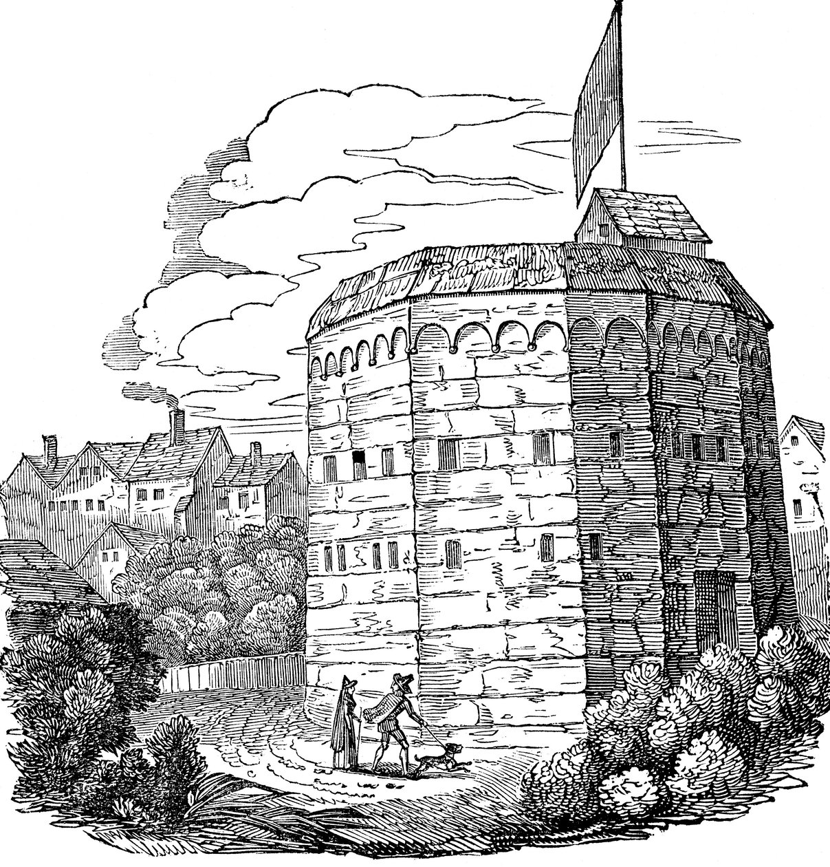 Bear Garden, Southwark, Londres, 1574 de Unbekannt