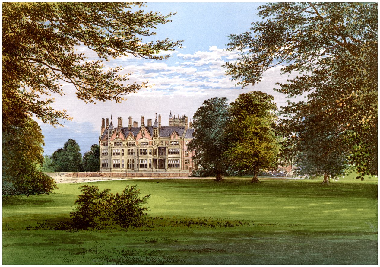 Bearwood, perto de Wokingham, Berkshire, casa da família Walter, c1880 de Unbekannt