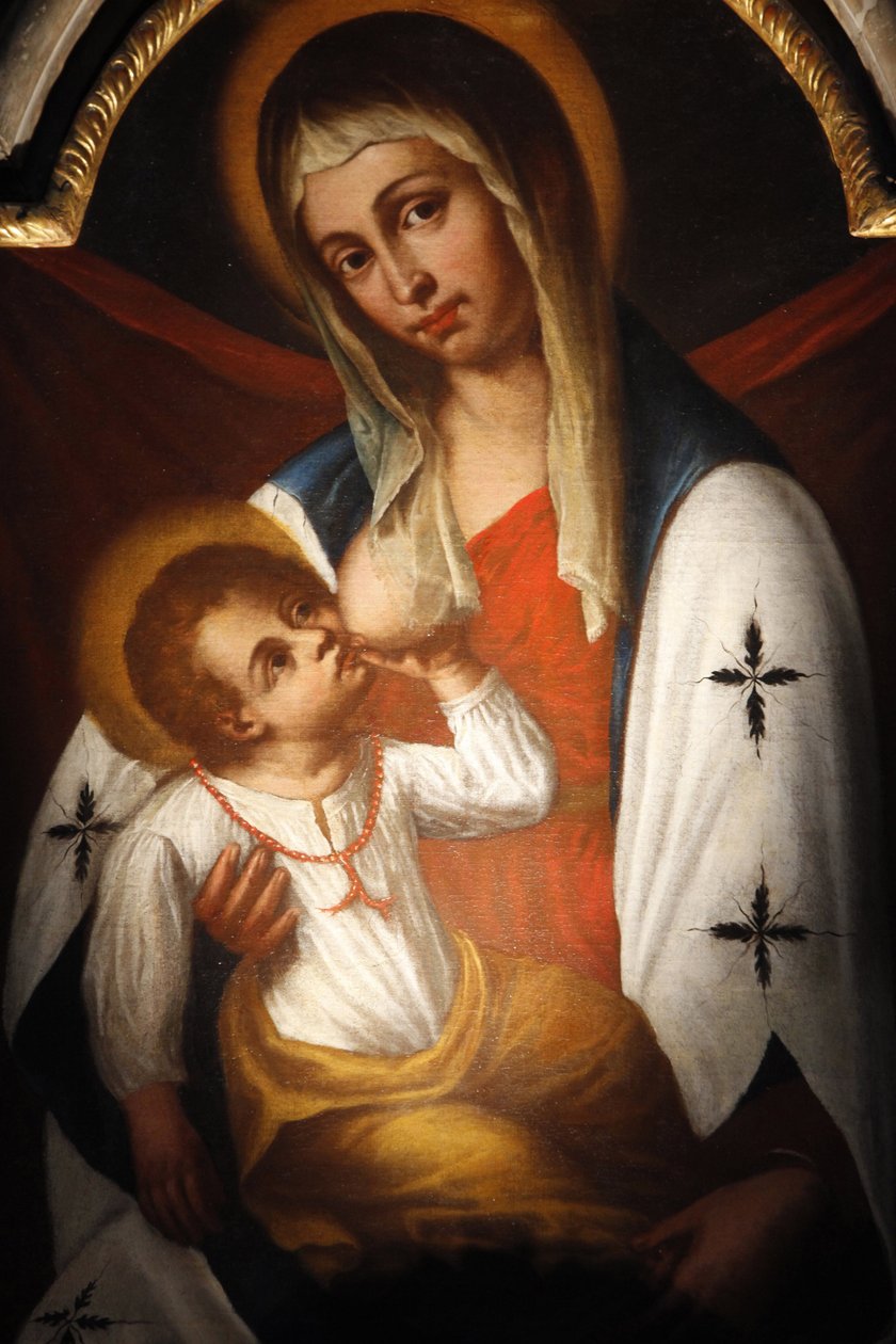 Beata Vergine delle Grazie , a Madonna di San Giuseppe de Benedetto Cottolenzo (final do século XVI), Turim, Itália de Unbekannt