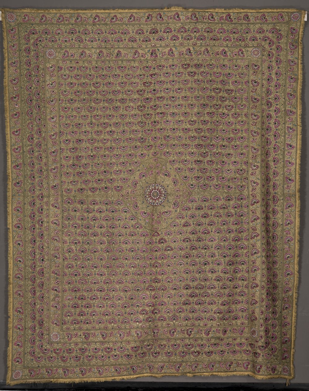 Tampa de cama, 1800s. de Unbekannt