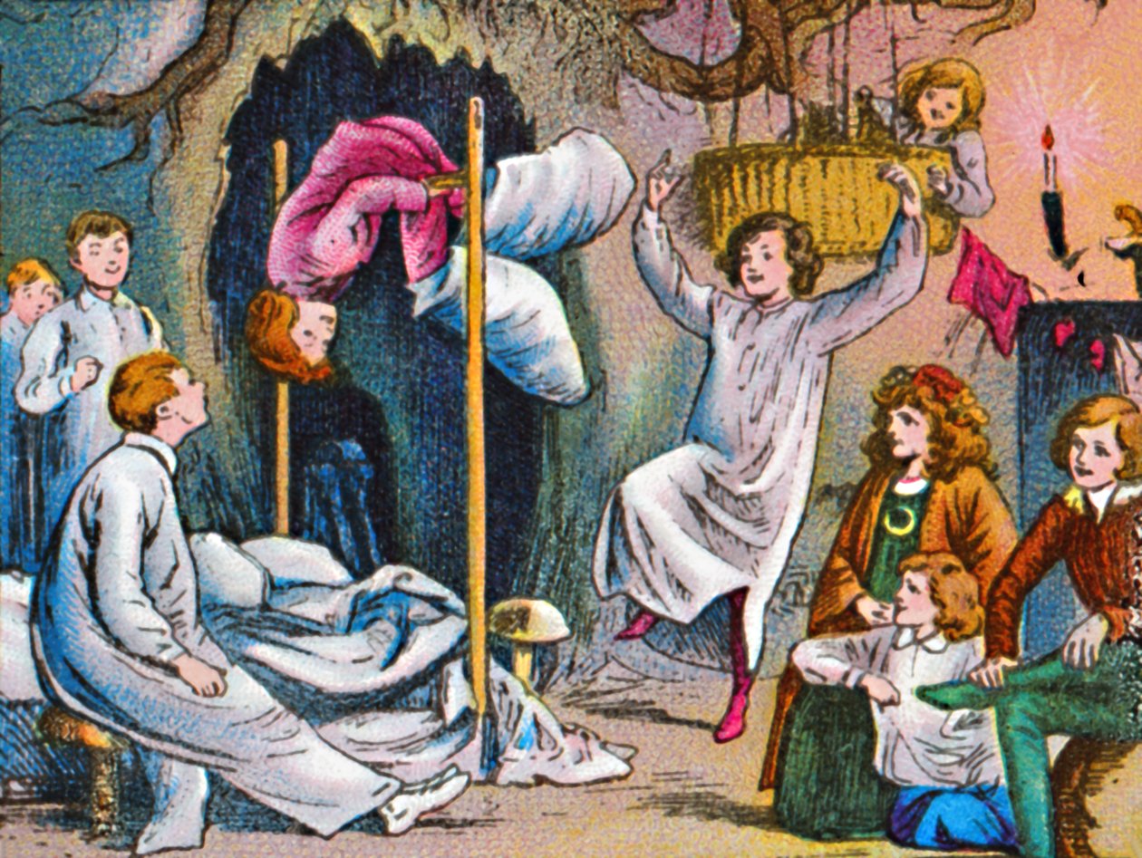 Hora de dormir, c1905 de Unbekannt
