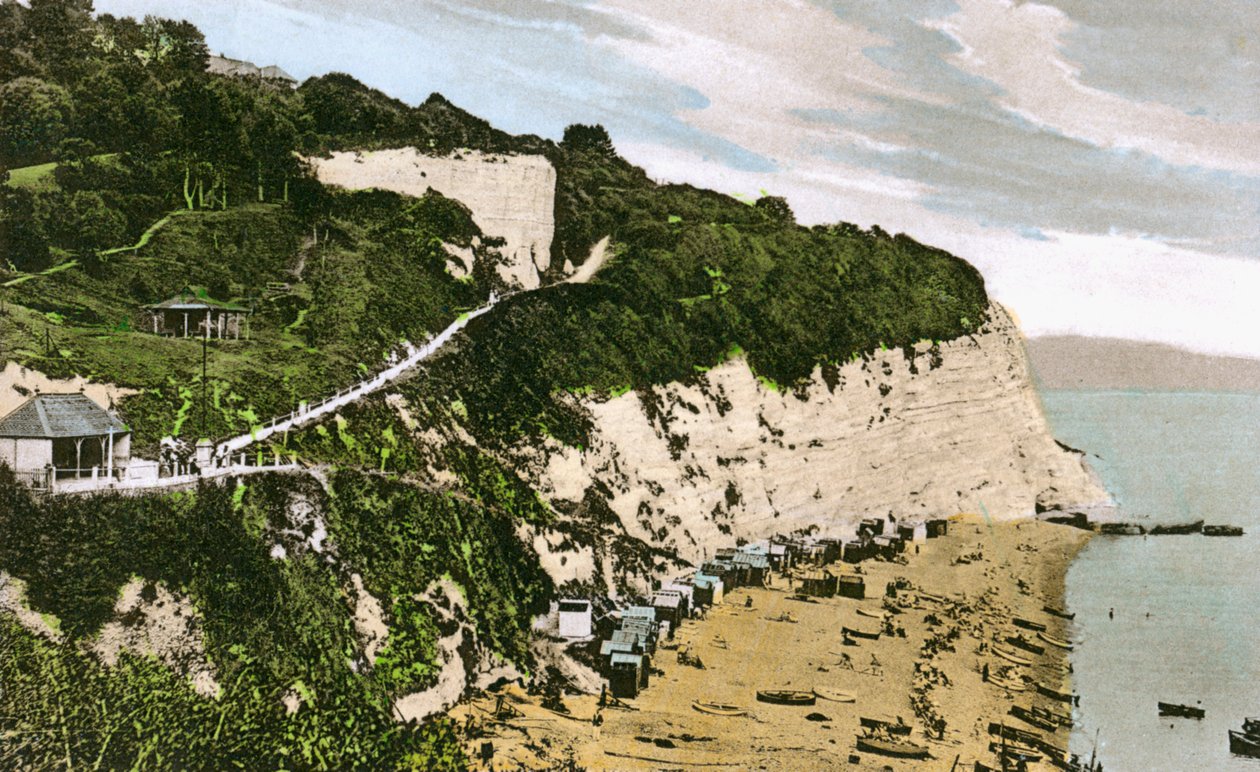 Beer Beach, Devon, início do século XX de Unbekannt