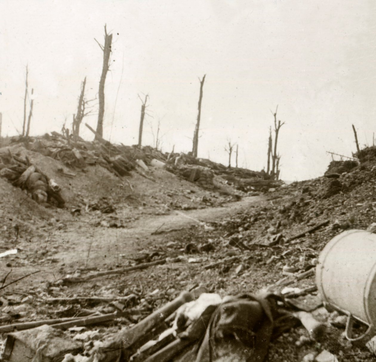 Antes de Chaulnes, Somme, norte da França, c1914-c1918 de Unbekannt