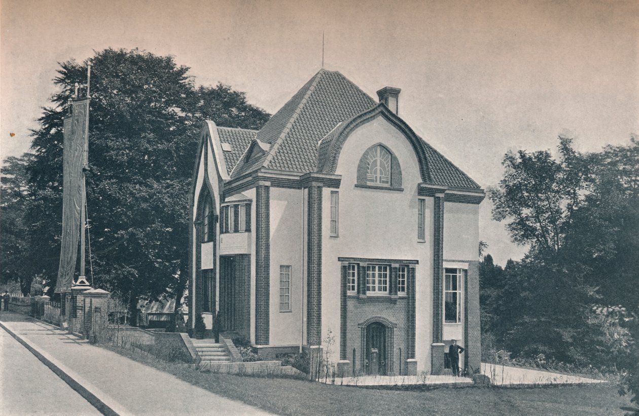 Casa Behrens, projetada por Peter Behrens, 1901 de Unbekannt