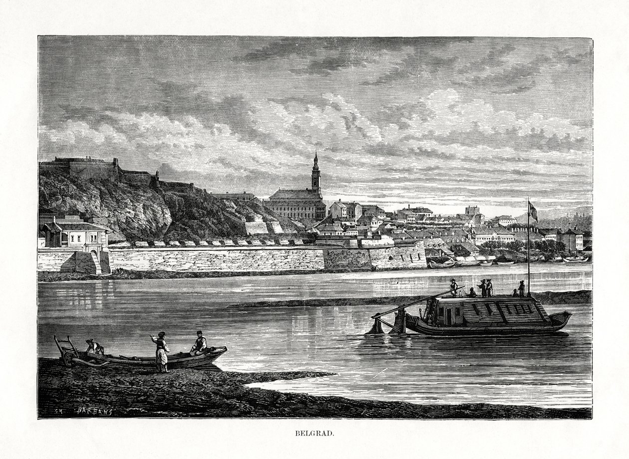 Belgrado, Sérvia e Montenegro, 1879 de Unbekannt