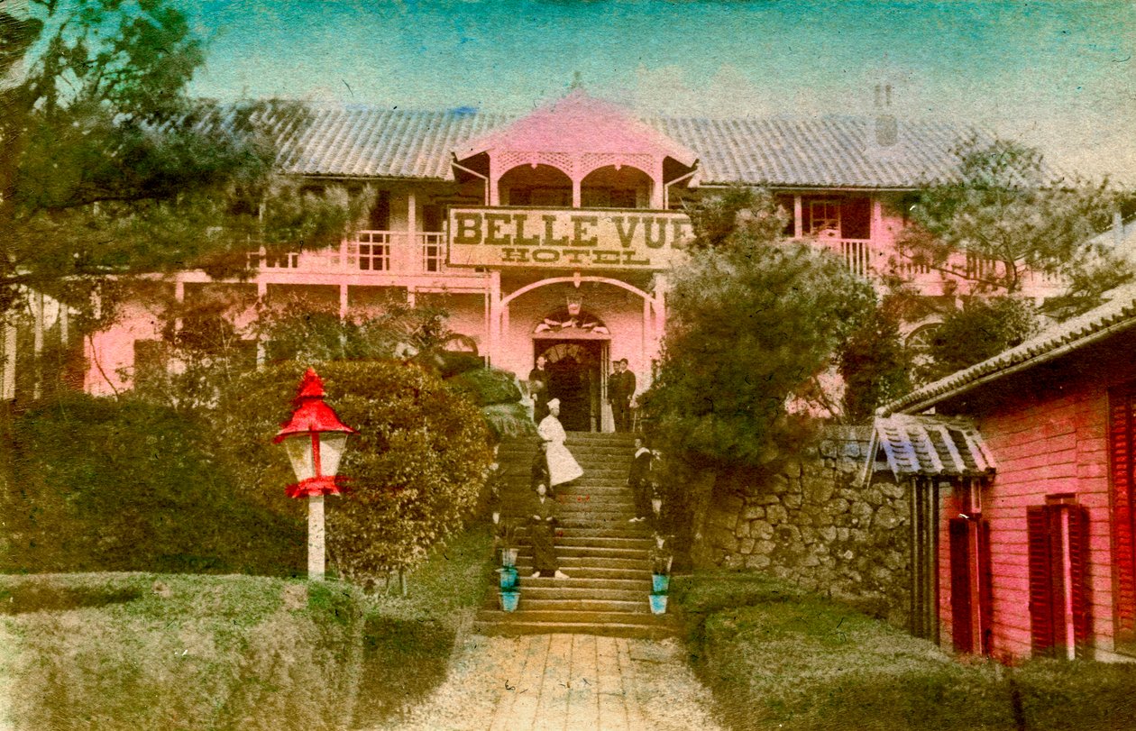 Belle Vue Hotel, Nagasaki, Japão, antes de 1920 de Unbekannt