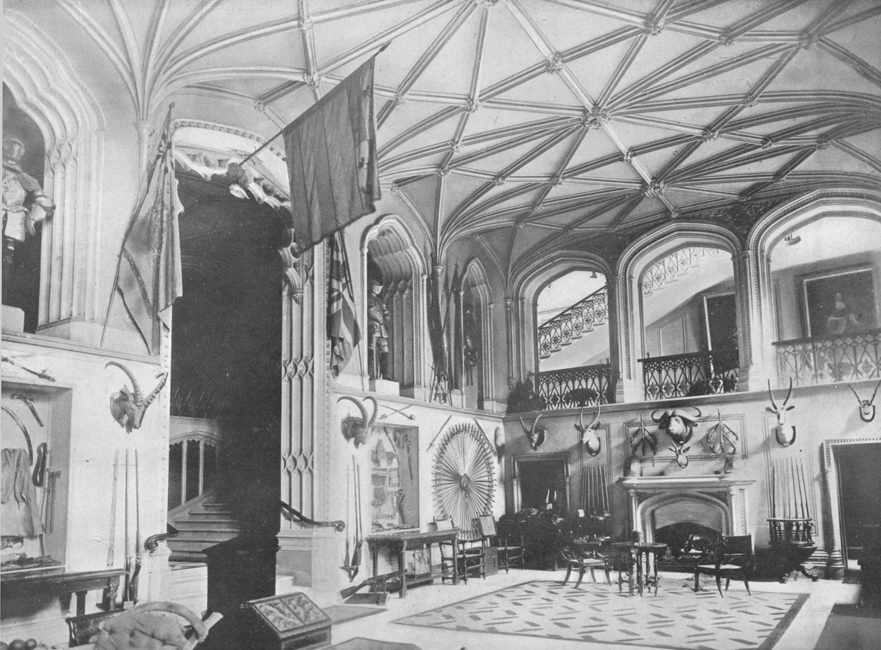 Castelo de Belvoir, Leicestershire - O Duque de Rutland, 1910 de Unbekannt