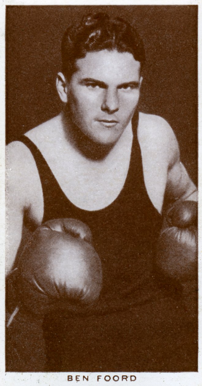 Ben Foord, boxeador sul-africano, 1938 de Unbekannt