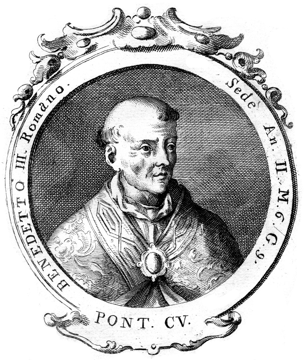 Bento III, Papa da Igreja Católica de Unbekannt