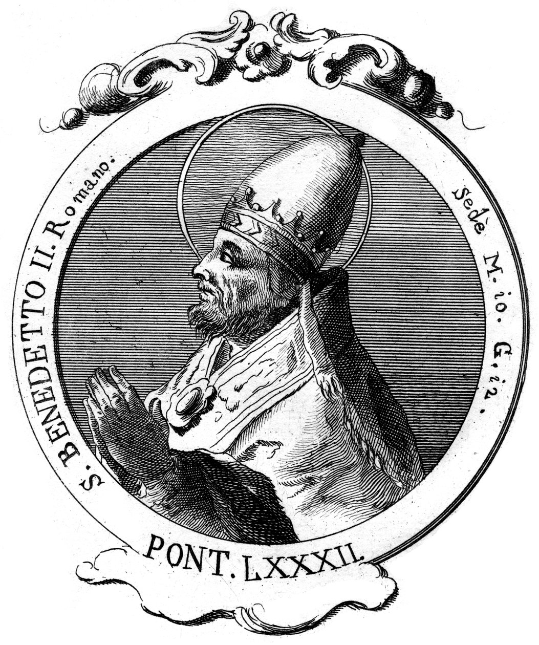 Bento II, Papa da Igreja Católica de Unbekannt