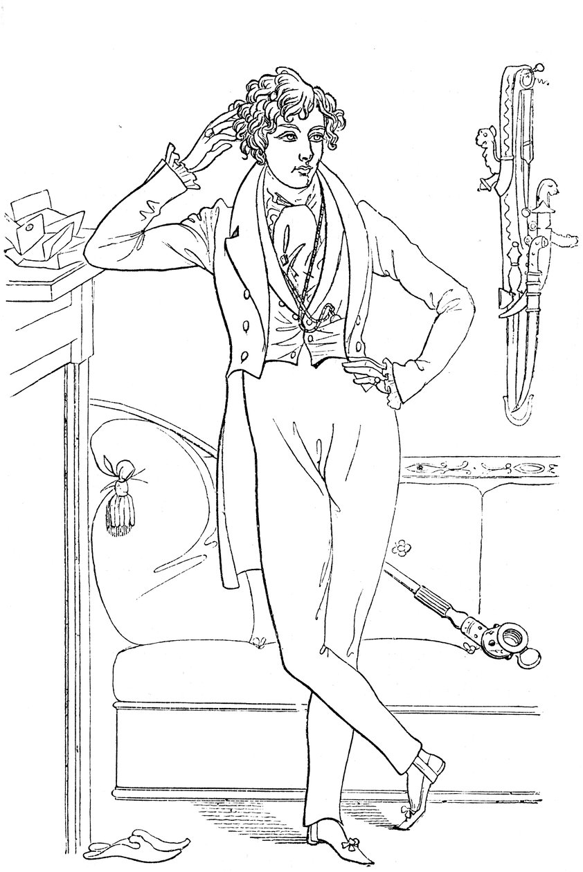 Benjamin Disraeli, estadista e escritor conservador britânico do século XIX de Unbekannt