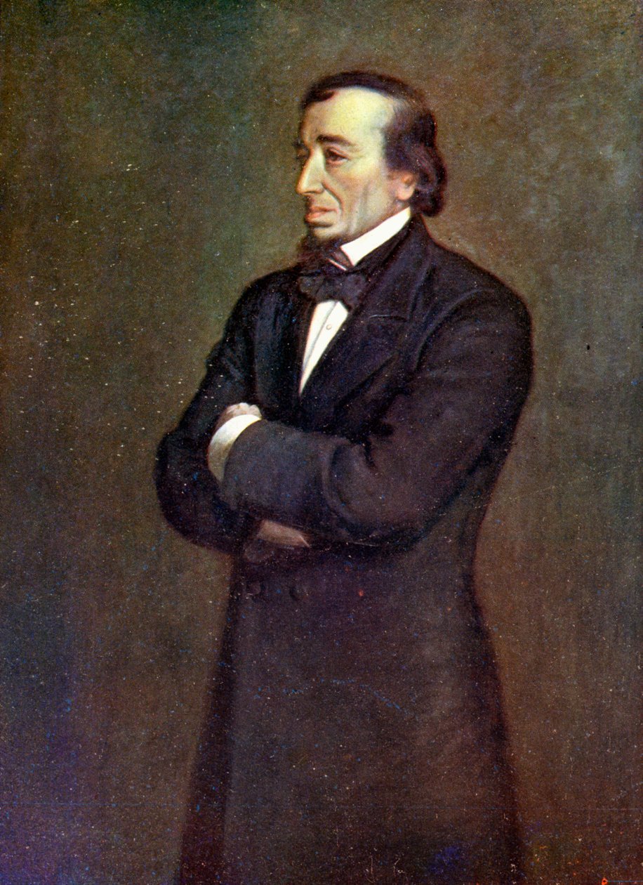 Benjamin Disraeli, 1º Conde de Beaconsfield, estadista inglês do século XIX, c1905 de Unbekannt